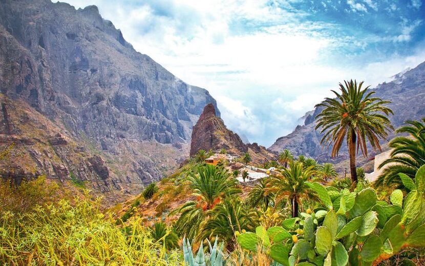 Bergdorf Masca auf Teneriffa, Spanien