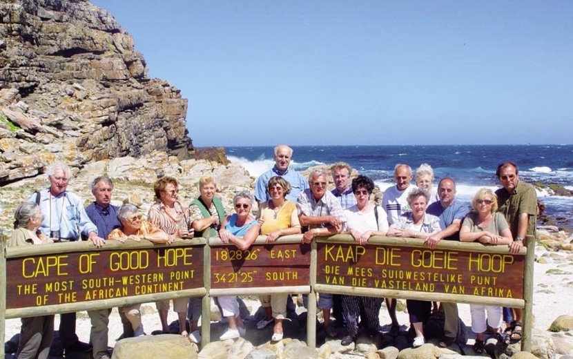 RCC-Gruppe am Kap der Guten Hoffnung