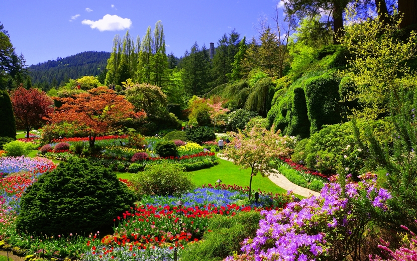 Butchart Gardens nahe Victoria