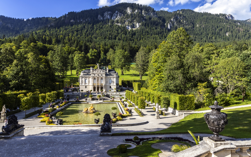 Schloss Linderhof - Villa in Ettal, Bayern