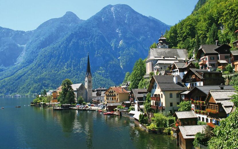 Hallstatt am See