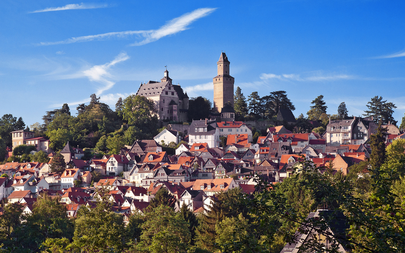 Kronberg im Taunus mit Burg