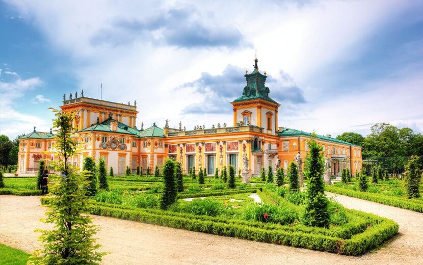 Wilanow-Palast in Warschau