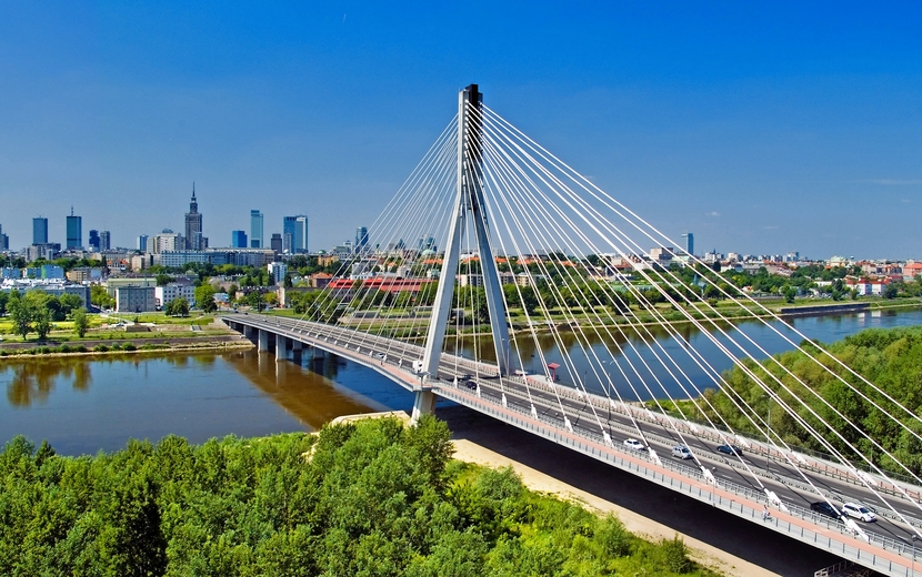 Świętokrzyski-Brücke in Warschau