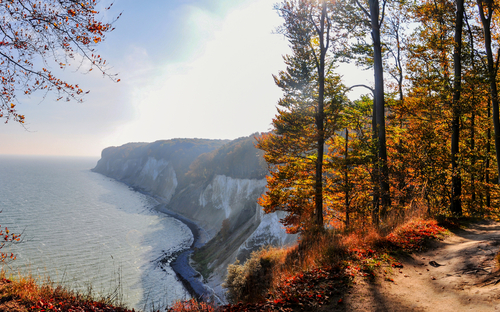 Stubbenkammer, Kreidefelsen, Nationalpark Jasmund, Insel Rügen