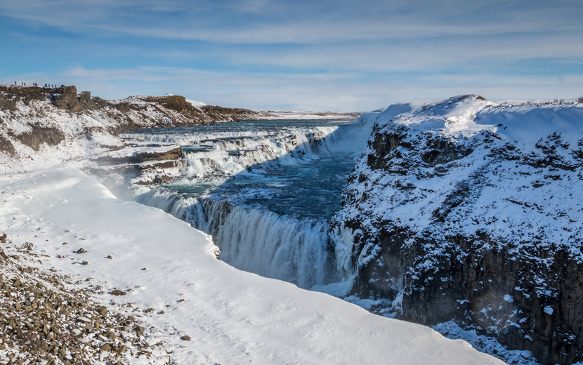 Gullfoss-Wasserfall