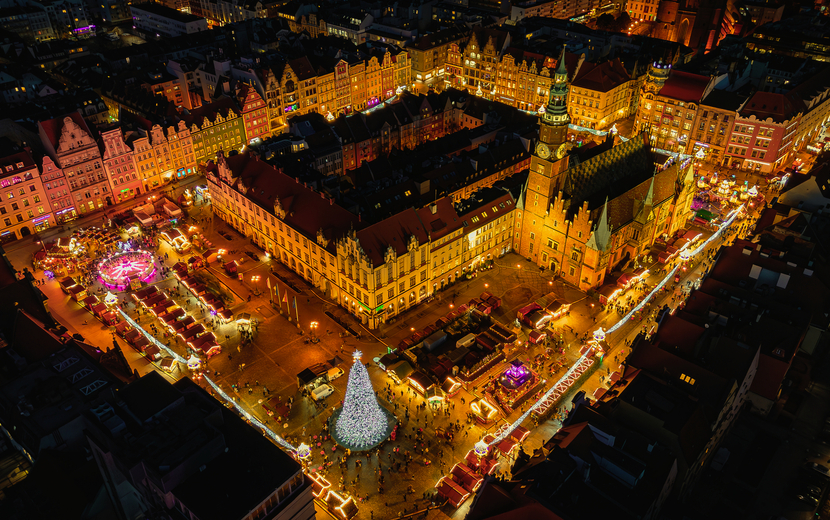 Weihnachtsmarkt in Breslau