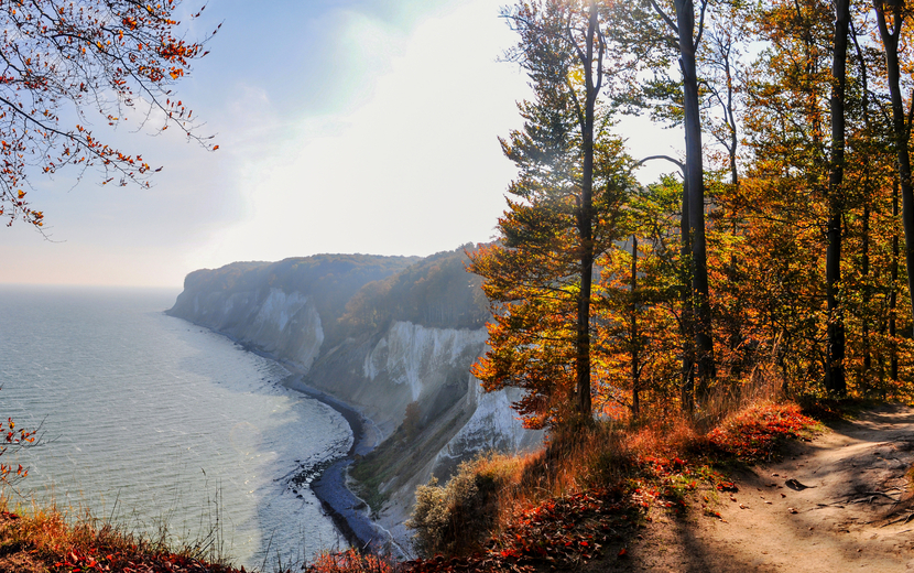 Stubbenkammer, Kreidefelsen, Nationalpark Jasmund, Insel Rügen