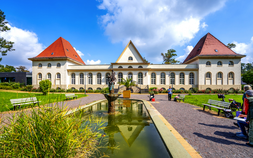 Öffentlicher Kurpark von Bad Kösen 