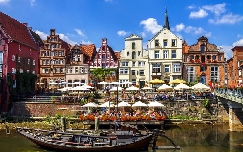 Stintmarkt am Lüneburger Hafen