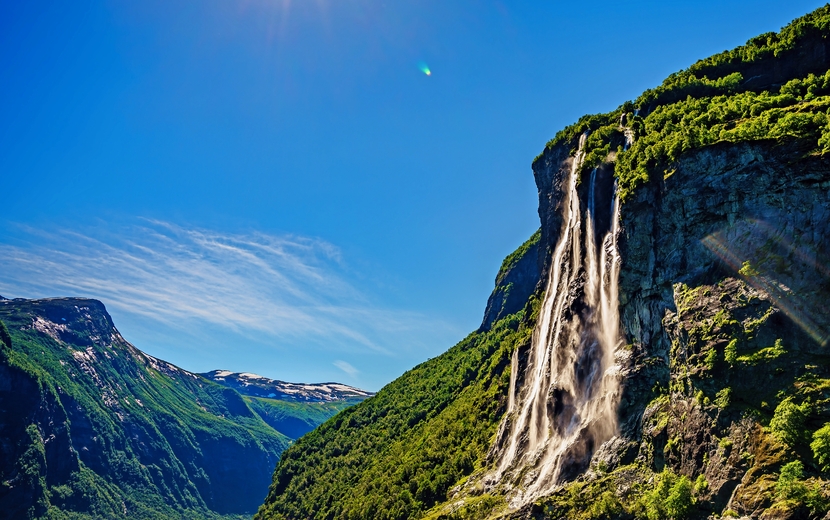 Wasserfall Sieben Schwestern