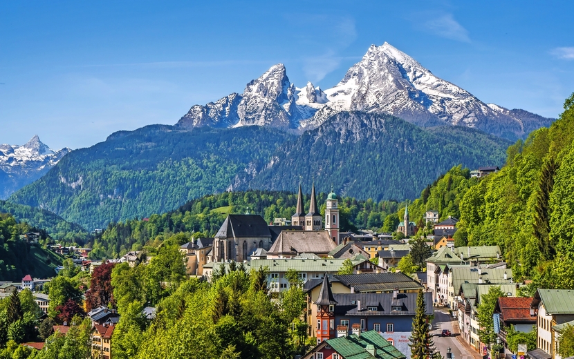 Berchtesgaden mit Watzmann