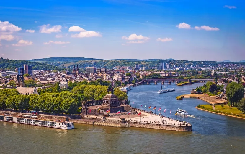 Koblenz, Deutsches Eck