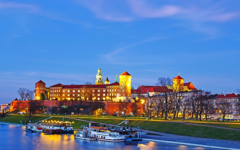 Krakau, Burgberg Wawel