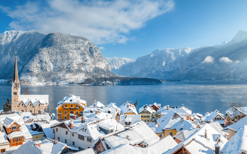 Hallstatt im Winter