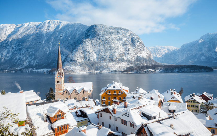 Hallstatt im Winter