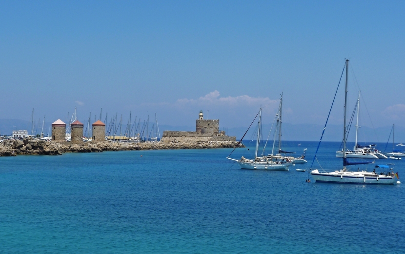Rhodos Stadt, Hafen
