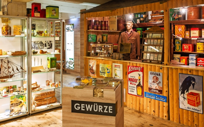 Spicy’s Gewürzmuseum in der Speicherstadt von Hamburg, Deutschland